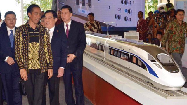 Indonesian Rail Link Crawls Forward