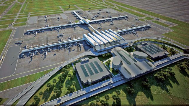 Kl?s New Airport Sinking