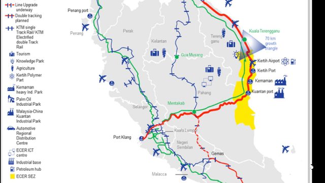 Malaysia Unveils Rail Route