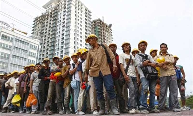 Malaysian Builders Protest at Foreign Worker Ruling