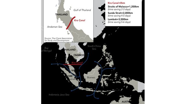 Pressure Builds for Thai Kra Canal