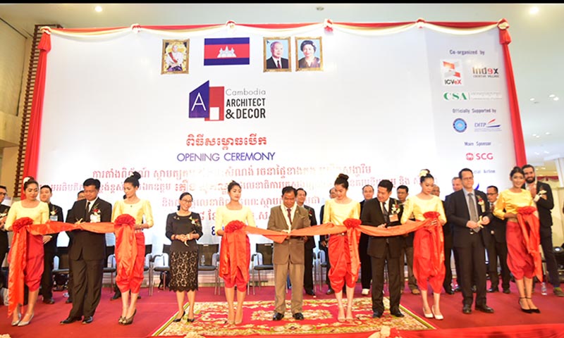 150 firms Attend Cambodia Architect and Décor Show 2017