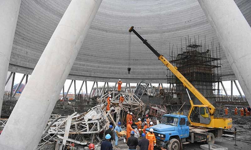 Chinese site accident kills 67