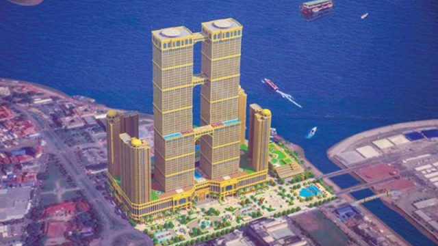 Chinese win twin tower contract