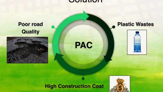 From Plastic Waste to Asphalt Concrete