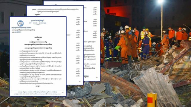 Government Establishes Construction Committee After Building Collapse in Sihanoukville