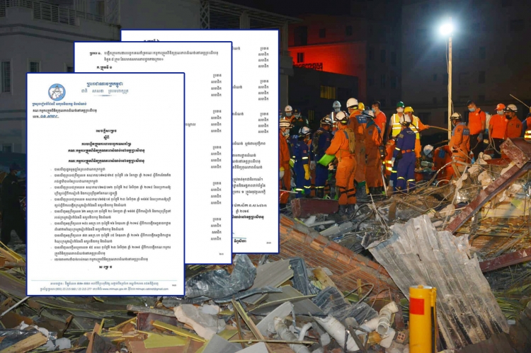 Government Establishes Construction Committee After Building Collapse in Sihanoukville