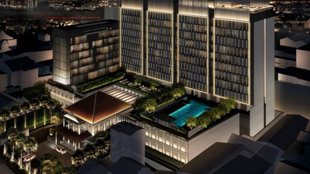 Hyatt Regency Phnom Penh Project 38 Percent Complete