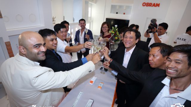 OSRAM & SALIOT lighting brands open door in Phnom Penh