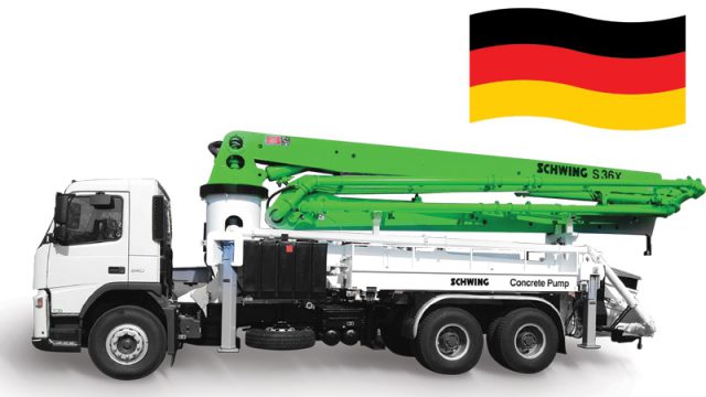 Perfection. Beyond Comparison: Schwing S36 X and S43 Sx Truck Mounted Concrete Pump