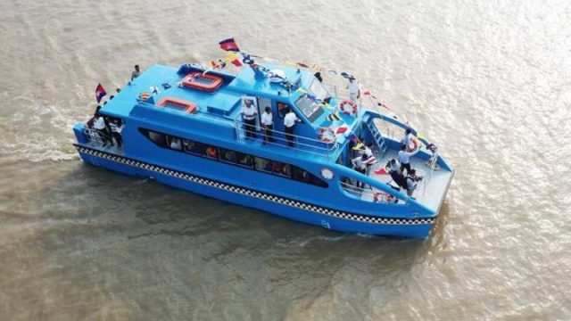 Phnom Penh Water Taxi Launched With Free Access Until July