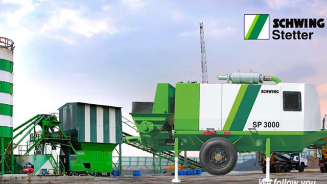 Schwing Concrete Pumps to Reach Greater Heights
