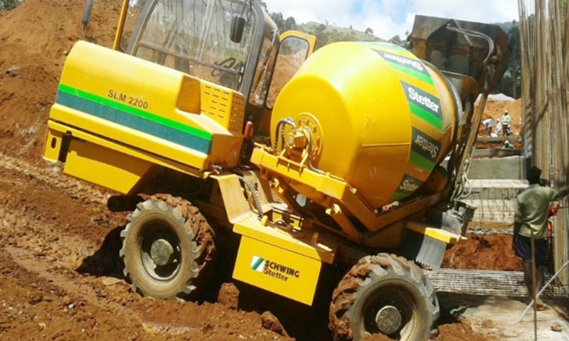 Schwing Stetter Self Loading Mixers (Slm) Unbeatable & Most Versatile