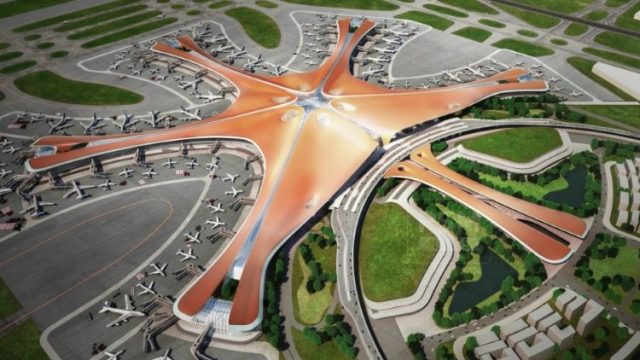 World Biggest Airport in Beijing China Set to Open on September