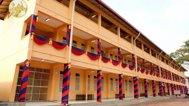 Cambodia-japan Inaugurate 8 New School Buildings in Phnom Penh