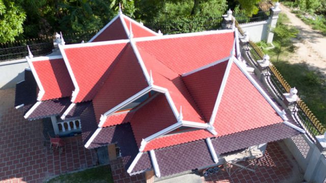 Cambodian-made Roof Tile “KRock” Goes International
