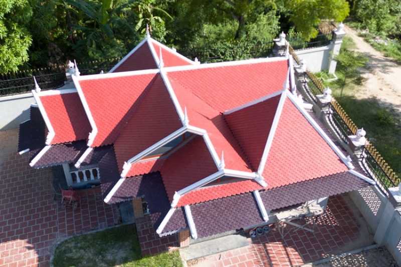 Cambodian-made Roof Tile “KRock” Goes International