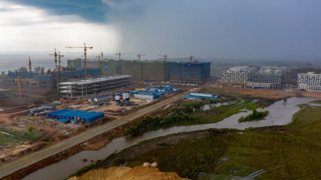 China Town Rises in Cambodia Coastal Area