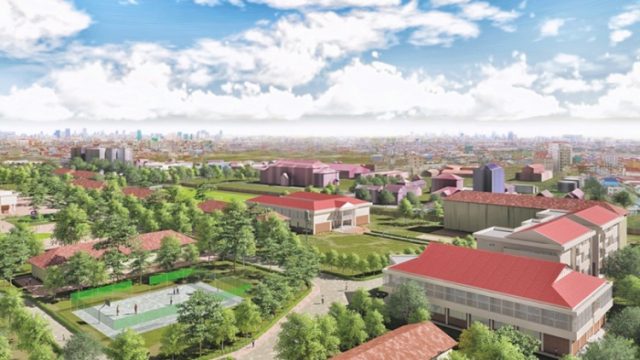 Construction of Japan-funded Teacher Education College (TEC) Begins