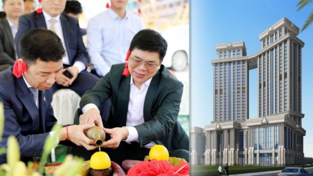 Construction of Prince Real Estate Begin Convention Center Ahead of the Asean Summit