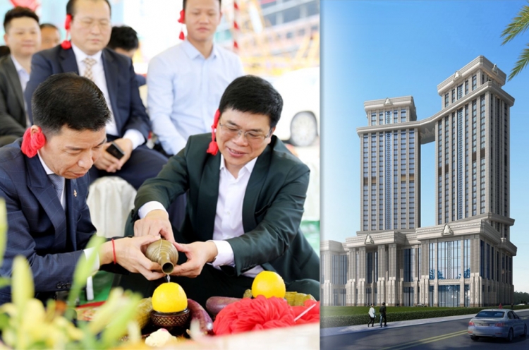 Construction of Prince Real Estate Begin Convention Center Ahead of the Asean Summit