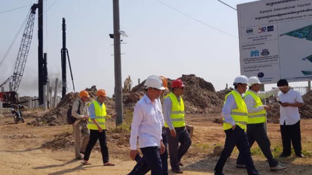Kampot International Tourism Seaport Construction Completed by End of 2019