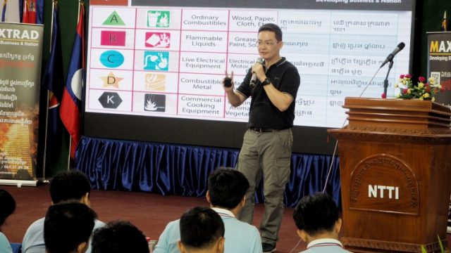 MAXTRAD Campaigns for Fire Engineering Knowledge in Cambodia