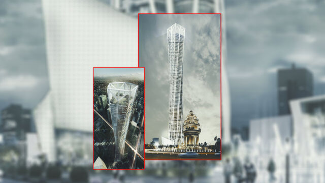 Has-architecture wins design competition with 485m MGN tower in Phnom Penh