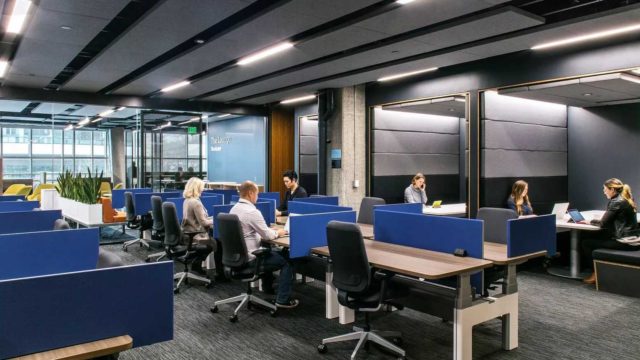 The growth of co-working spaces in the office market