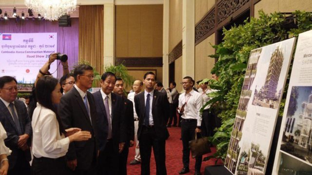 Korean firms using road show to promote standard construction materials in Cambodia
