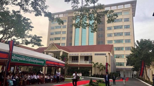 អគារតេជោសន្តិភាពកម្ពស់ ៩ជាន់ តម្លៃជាង២៣ លានដុល្លារ ដាក់សម្ពោធឲ្យប្រើប្រាស់ជាផ្លូវការ