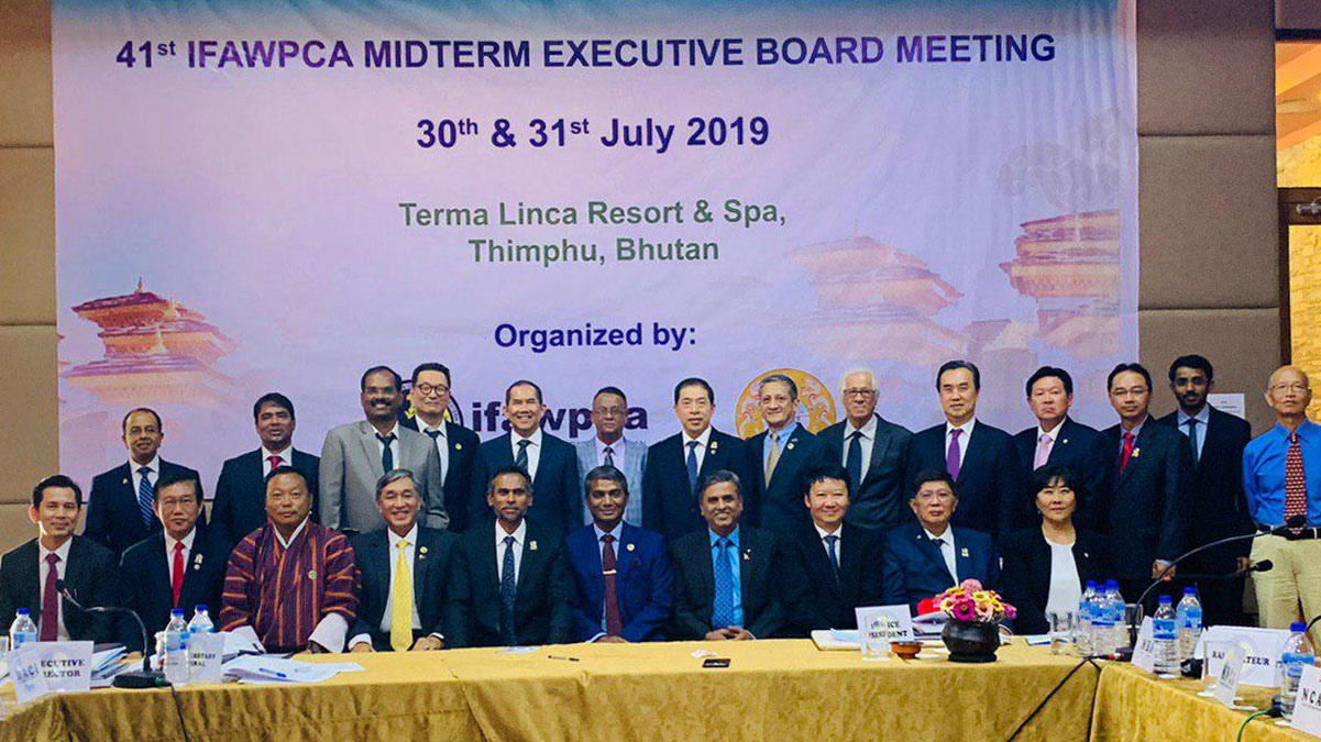 CCA attends 41st IFAWPCA Mid-term Executive Board Meeting