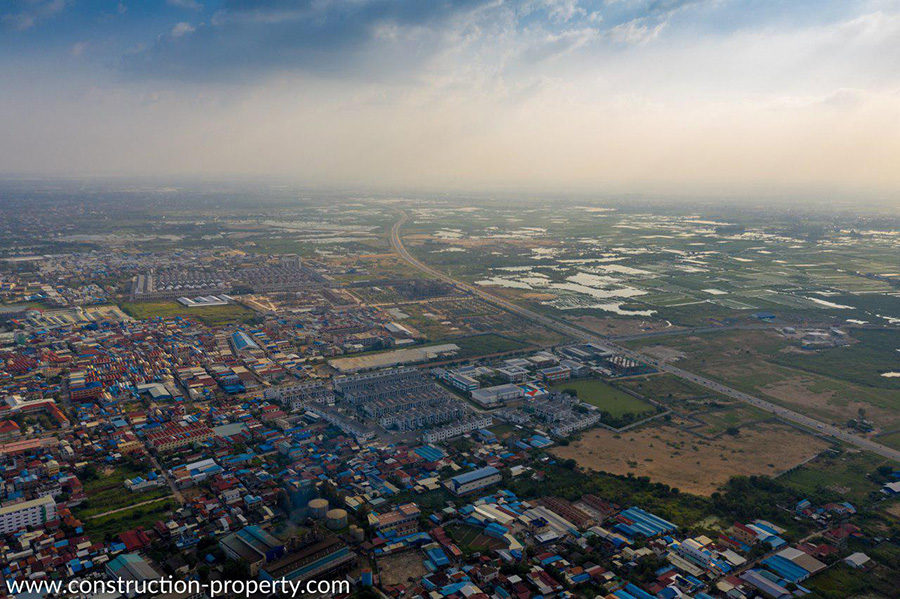 Two potential districts future landed property in Phnom Penh