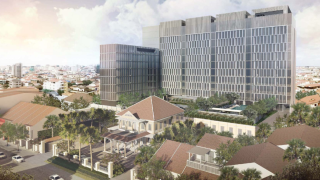 Hyatt Regency hotel Phnom Penh 90 percent complete, expected to open by this year