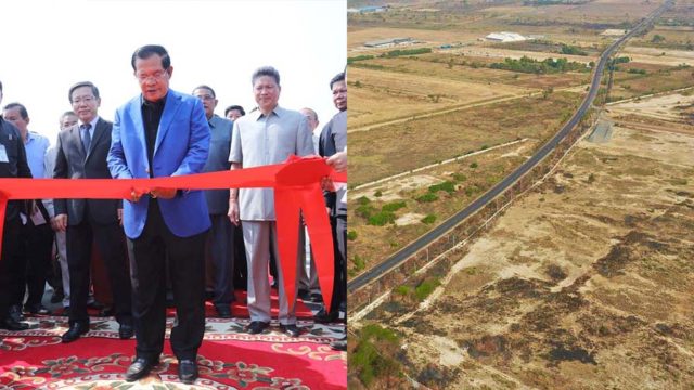 PM Hun Sen inaugurates NR58 connecting Banteay Meanchey to Oddar Meanchey