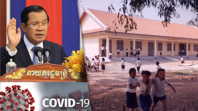 Samdech Hun Sen Orders School Buildings Used As Covid-19 Treatment Centres