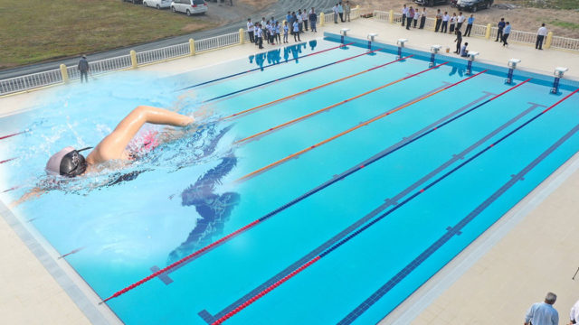 Koh Thom stadium swimming pool complete and ready for 2023 SEA Games SEA Game