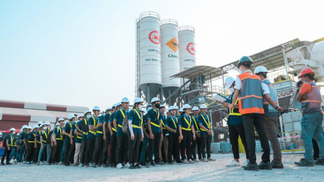 Chip Mong Industries welcomes 100 mechanical engineering students