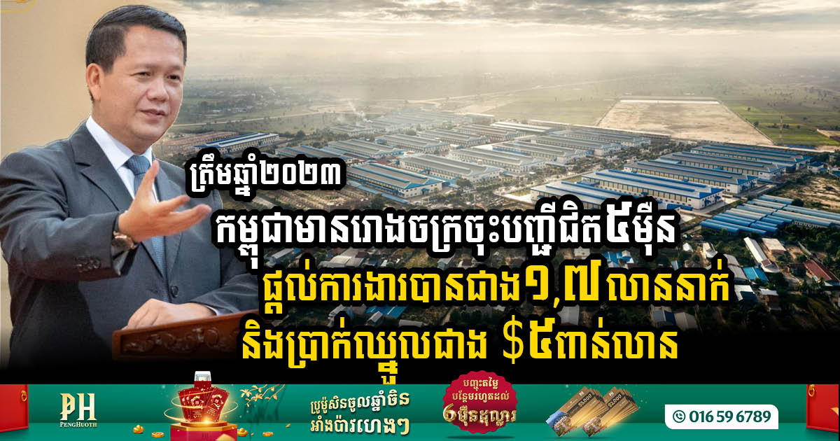 Cambodia’s Labour Landscape Thrives: Nearly 50k Registered Businesses Employ Over 1.7m Workers