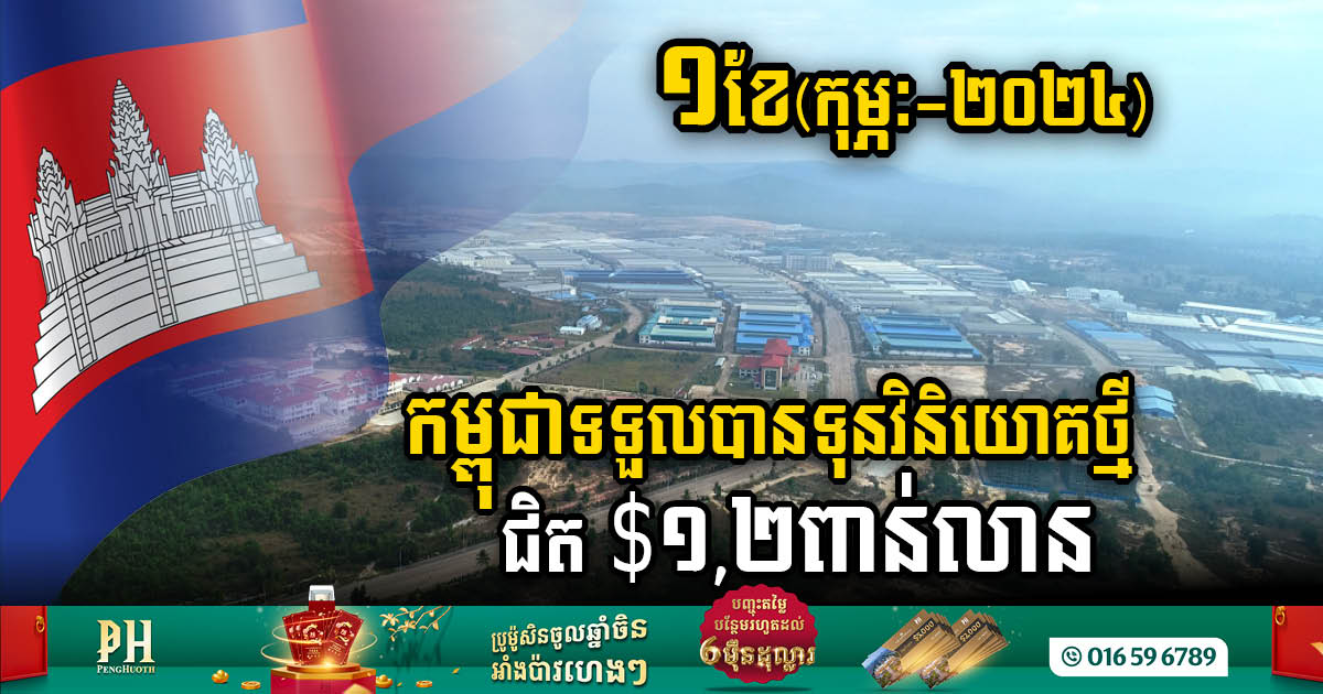 In February, Cambodia Secures Nearly US$1.2bn for Development with 37 New Projects