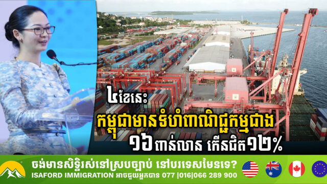 Cambodia’s Trade Surges: Exports & Trade Volume Reach Record Highs