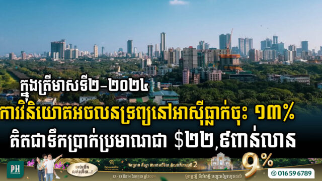 Asia Real Estate Investments Drop 13% Amid Delayed Rate Cuts & Market Repricing