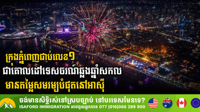 Phnom Penh Crowned Asia’s Most Affordable Destination for New Year’s 2025