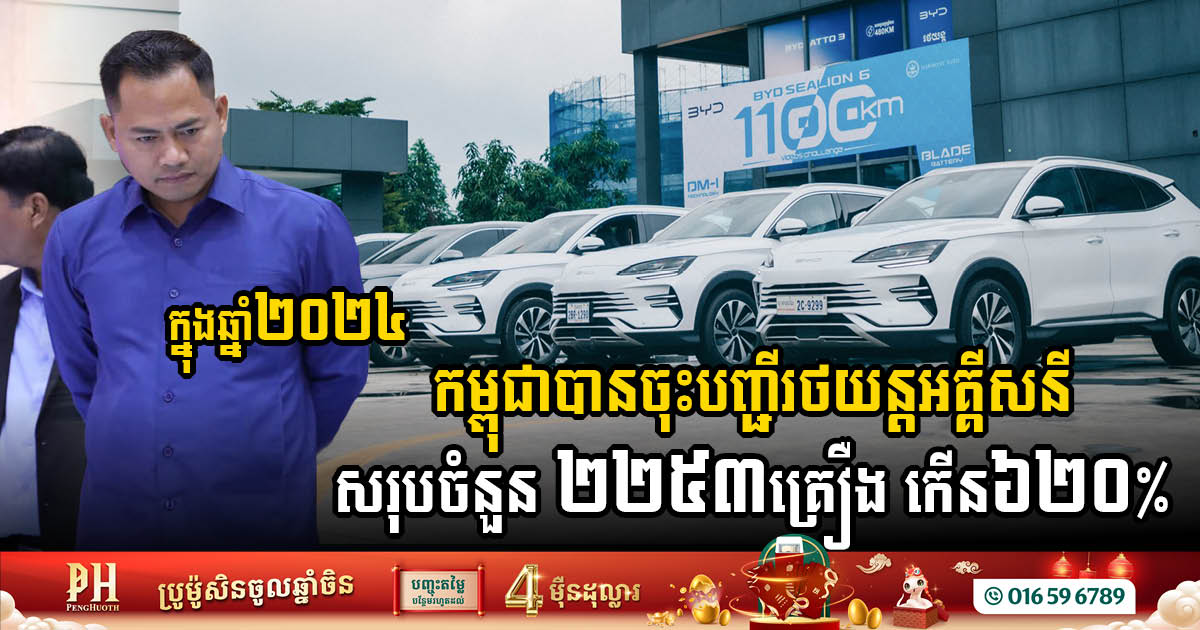 Emerging Green Journey: Cambodia’s Electric Vehicle Boom in 2024