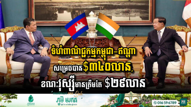 Strengthening Economic Ties: Cambodia & India Boost Trade Relations