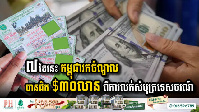 Cambodia Sees Impressive USD 30 Million in Ticket Sales from Iconic Tourist Destinations in 2025