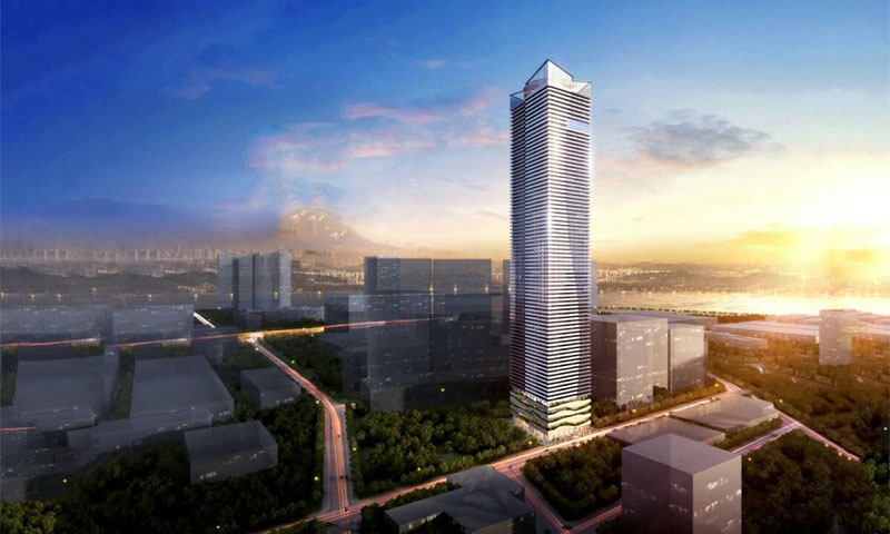 A 78 Floors Commercial Building to Flourishes Close to Diamond Island City