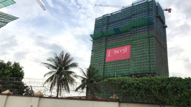 High-rise Sky31 Building Construction Over