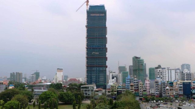 គម្រោង The Penthouse Residence បានបញ្ចប់គ្រោងសំណង់អាគារជាស្ថាពរ