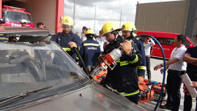 Hydraulic Rescue Technology Demo